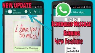 How to Send Scheduled Message in WhatsApp SkedIt | By tech in SAGEIN