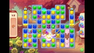 HomeScapes Level 3841 no boosters (16 moves)