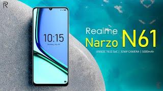 Realme Narzo N61 Price, Official Look, Design, Specifications, Camera, Features | #RealmeNarzoN61