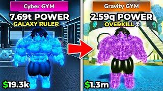 I Unlocked The NEW Gravity Gym in Update 1 of Gym League! (Roblox)