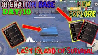 Day/10 Found New/ Explore Operation Base Last Island Of Survival Tips And Tricks Guide #lios