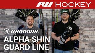 Warrior Alpha Pro Shin Guard Line Insight