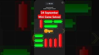 #24Sept Today Daily Mini Game | Hamster Kombat Daily Combo Card | hamster Cipher Code 24 September