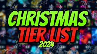 [YBA] NEW OFFICIAL YBA CHRISTMAS SKIN TRADING TIER LIST (CHRISTMAS 2024)