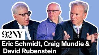 Eric Schmidt and Craig Mundie with David Rubenstein: Genesis