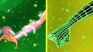 Winx Club - Magic Winx season 3 full transformation italian with Roxy and Daphne