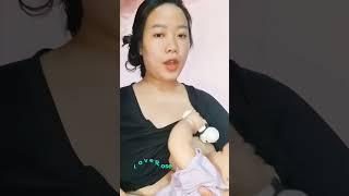 breastfeeding beautiful mom 2024 vlog #breastfeeding #mamamuda #baby #ibu