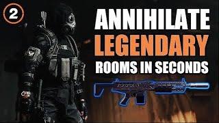 THIS BUILD SHOULD BE NERFED NOW!  EASY LEGENDARY STRONGHOLDS | The Division 2 Bluescreen & Spotter