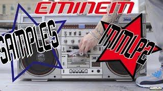 EMINEM - MARSHALL MATHERS LP 2 (SAMPLES USED AND TRACKS COPIED ON ALBUM)