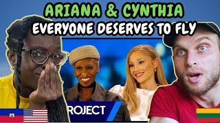 REACTION TO Cynthia Erivo & Ariana Grande: Everyone Deserves To Fly | FIRST TIME WATCHING