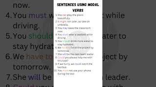  10 Must-Know Sentences with Modal Verbs | Learn English Grammar Easily! 