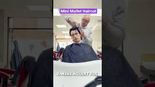 Mini Mullet Haircut on YouTuber Dylan #Shorts #menshairstyles2020