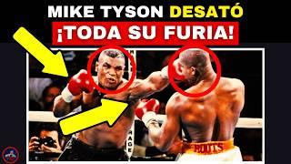 VAYA PELEÓN uno de los MEJORES COMBATES de MIKE TYSON donde desató toda su FURIA |  vs Ruddock I