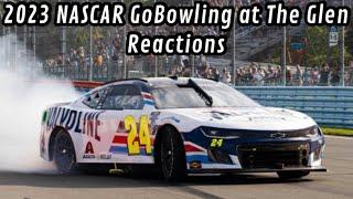 2023 NASCAR GoBowling at The Glen Reactions