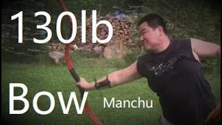 Heavy War Bow 130lb destroys Arrow