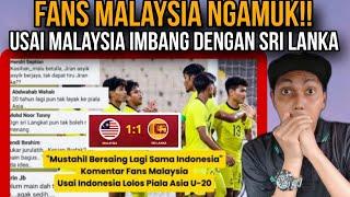 Komentar Fans Malaysia Usai Timnas Malaysia Gagal Lolos Kualifikasi Piala Asia U20 2025