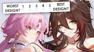 Which Honkai Star Rail Characters have the BEST Visual Design?!