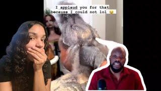 Tommy Sotomayor reacts to black woman who hasn't washed her hair in over 4 months!