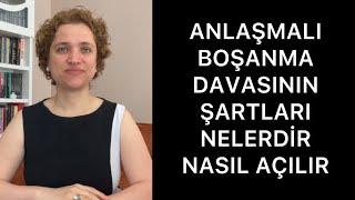 ANLAŞMALI BOŞANMA DAVASININ ŞARTLARI NELERDİR VE NASIL AÇILIR | Av. Aysel Aba Kesici |