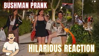 BUSHMAN PRANK  CRAZIEST REACTIONS EVER!  (Hilarious & Unbelievable)