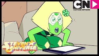 Steven Universe | Peridot Discovers The Internet | Too Short to Ride | Cartoon Network