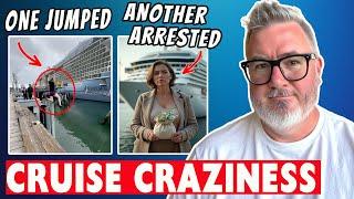 Woman Goes Into Water Near Cruise Ship | The Cruise Show