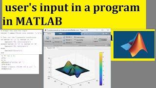 Input and output commands in MATLAB | User input MATLAB Function | How to give user input in matlab