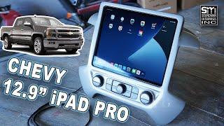 12.9" iPad PRO Chevy truck/ GMC Sierra DASH MOD!