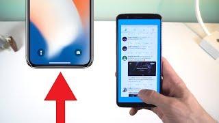 iPhone X Gestures on Android!