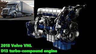 The new 2018 Volvo VNL: D13 turbo compound engine