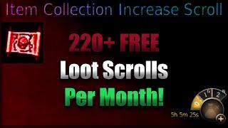 Free Loot Scrolls in Black Desert Online (220+ Per Month)