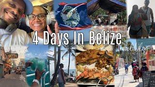 Travel vlog #24 | 4 Days In Belize | Great Food, Fun, Beautiful Beaches, Island Hopping, & More