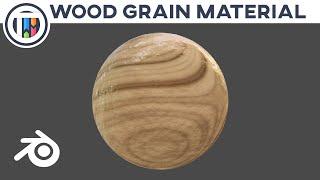 Blender 2.8 Eevee Tutorial - REALISTIC WOOD GRAIN - Random Materials w/ Kai [008] | TutsByKai