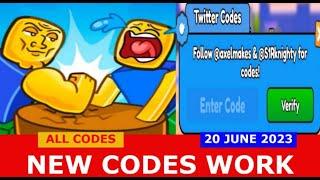 *NEW CODES* Arm Wrestle Simulator ROBLOX | 20 JUNE 2023