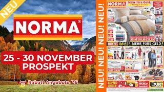 NORMA Neuer Werbung Wochenprospekt - Rabatt Angebote DE | 25 November - 30 November Prospekt