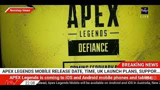 Apex Legends Mobile release date, time, UK launch plans, supported iOS and Android devices