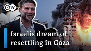 The Israeli settlers campaigning to occupy Gaza  | DW News