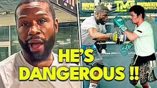 Floyd Mayweather's FIRST WORDS After Training With Manny Pacquiao