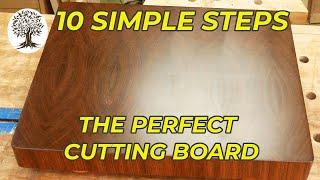 How to make and End Grain Cutting Board in 10 easy steps