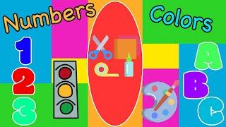 Learn ABCs, Shapes, Numbers & Colors With Auntie Noe Noe | Toddler Learning Videos
