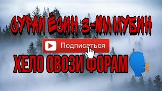 СУРАИ ЁСИН 3-ЮМ МУБИН ХЕЛО ОВОЗИ ФОРАМ ️!!!