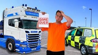 I GOT PULLED BY THE DVSA | THE END | #truckertim