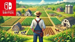 TOP 15 Best UPCOMING Farming Games on Nintendo Switch | Big Farming Simulator