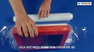 Folia spożywcza 450mm 200m strechfood 1kg