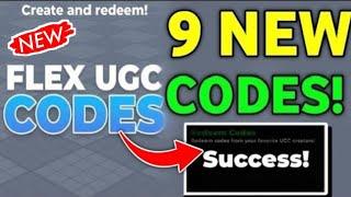 ️ November Update ️ Flex Ugc Codes 2024 - Roblox Flex Ugc Codes 2024