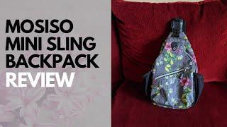 Review of the Mosiso Mini Sling Backpack