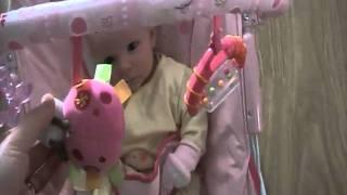 Bright Starts Pretty in Pink Melodies Vibrating Bouncer