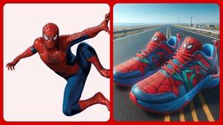 avengers but shoes  vengers #marvel #deadpool #spiderman #superheroes