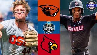 #8 Oregon St v Louisville (AMAZING ELIMINATION GAME!) | College World Series | 2025 College Baseball
