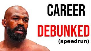 Debunking Jon Jones ENTIRE UFC Career in 1 Minute 53 Seconds (World Record)